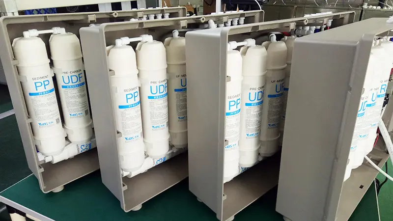 What water purification technologies are covered in your product line?